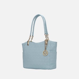 MKF Collection Malika M Signature Women’s Vegan Leather Handbag Satchel by Mia K - 1 of 4