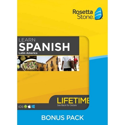 rosetta stone spanish to english