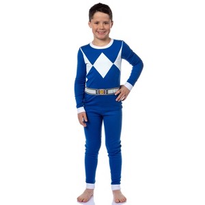 Power Rangers Boys' Red Ranger Classic Character Costume Sleep Pajama Set Red - 1 of 4
