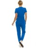 Saint Scrubs Womens 9-Pocket Medical Uniform Set- V-Neck Stretch Top with Seven Pocket Jogger Scrub Pant - 2 of 4