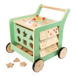 Small Foot Wooden Pastel Baby Walker and Activity Center