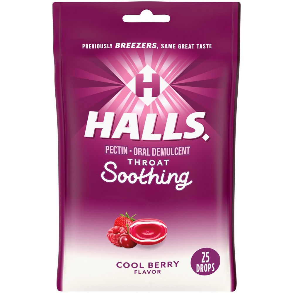 UPC 312546621596 product image for Halls Breezers Throat Drops - Cool Berry - 25ct | upcitemdb.com