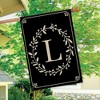 Briarwood Lane Classic Monogram Letter L House Flag Double-Sided 28" x 40" - 4 of 4