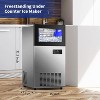 Tylza Commercial Built-in or Freestanding Ice Maker 130Lbs/24H Stainless Steel - 4 of 4