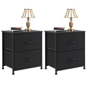 Kumasinova Dresser for Bedroom,Chest of Drawers with Metal Frame and Wood Top,Bedroom Dressers with 2/4 Drawers for Living Room,Nursery - 1 of 4