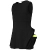 Coolmee Womens Mini Dress Tennis Dress Sleeveless Wrap Built in Shorts Golf Athletic Dress - 3 of 4