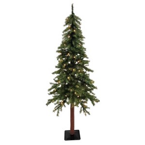 Haute Decor 5' Prelit Mountain Fir Christmas Tree - 1 of 4