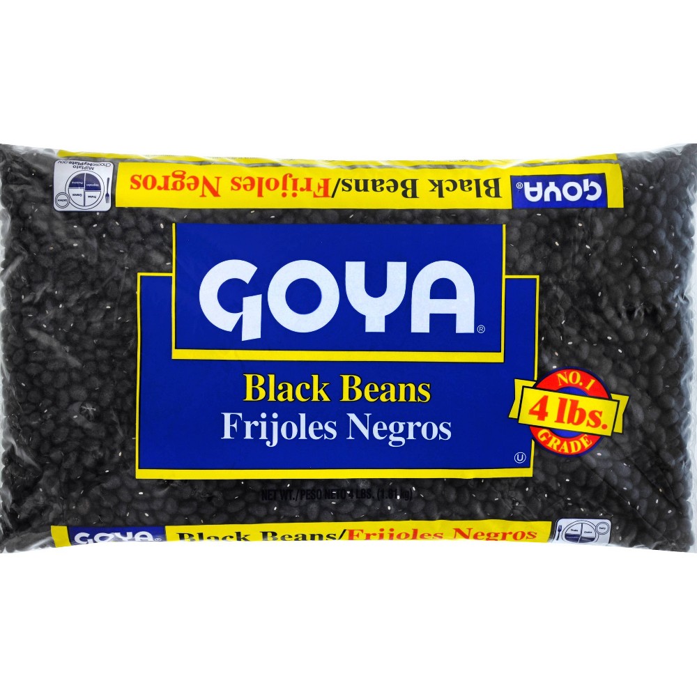 UPC 041331025232 product image for Goya Black Beans - 4lb, Nuts, Seeds and Legumes | upcitemdb.com