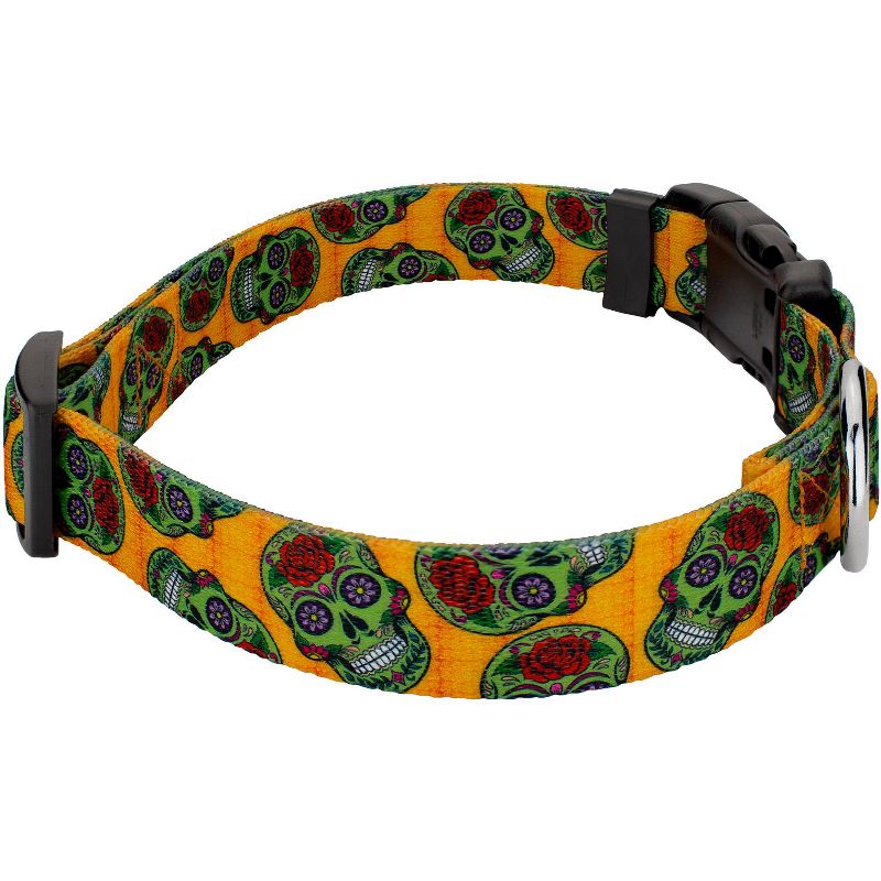 Country Brook Petz Deluxe Sugar Skulls Dog Collar - Made in The U.S.A., 4 of 6