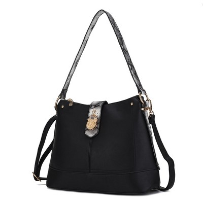 MKF Collection Ezra Snake Embossed Shoulder Trendy Bag by Mia K