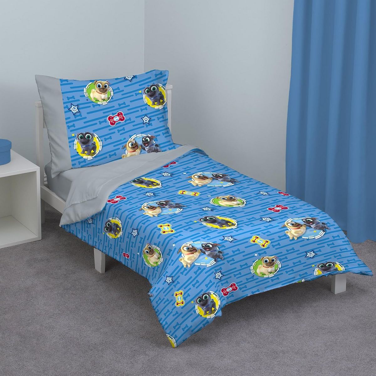 Disney Puppy Dog Pals 4 Piece Toddler Bedding Set - thumbnail 3