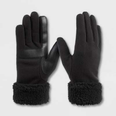 Isotoner Adult Recycled Berber Fleece Gloves : Target