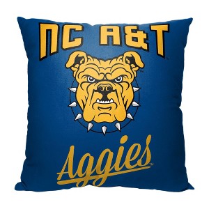 18" x 18" NCAA North Carolina A&T Aggies Alumni Pillow - 1 of 3