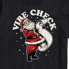 Men's - Instant Message - Vibe Check Santa Christmas Short Sleeve Graphic T-Shirt - 2 of 4