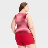 Women's Boat Neck Graphic Tank Top - Wild Fable™ - 2 of 3