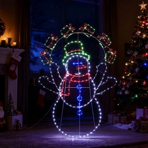 Karl Home 5FT Fun Juggling Snowman Christmas Yard Decorations - 1 of 4