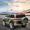 2 Seater Kids Ride On Truck, 12V Battery Powered Electric Vehicle w/Remote Control, 3 Speeds, Led Lights, Music & Horn, Spring Suspension Boys Girls - 4 of 4