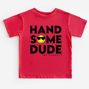 The Juniper Shop SmileyWorld Handsome Dude Sunglasses Toddler Short Sleeve Tee - 1 of 4