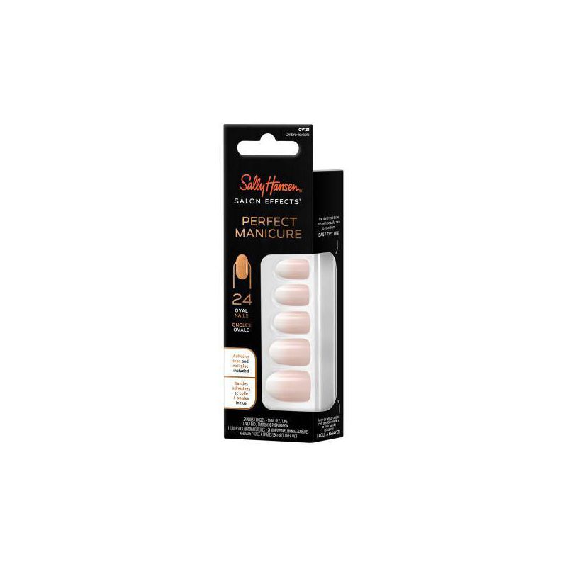 Sally Hansen Salon Effects Perfect Manicure Press on Nails Kit - Oval - Ombre-lievable - 24ct, 5 of 12