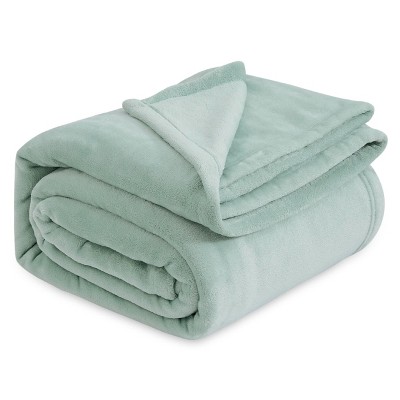 Bedsure | Flannel Blanket Solid 280GSM Soft Fuzzy Plush  Bed Blanket