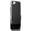 Nakedcellphone Case and Belt Clip Holster for iPhone SE (2020, 2022) - Black - 4 of 4