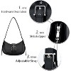 Shoulder Bags for Women Retro Crescent Hobo Handbag Y2K Underarm Purse - 4 of 4