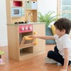 Teamson Kids Little Chef Florence Classic Play Kitchen with 5 Kitchen Accessory Toys - Wood Grain - 4 of 4