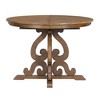 NicBex Dining Table Set for 6 Farmhouse Rustic Table and 6 High-back Design Chairs for Kitchen - 2 of 4