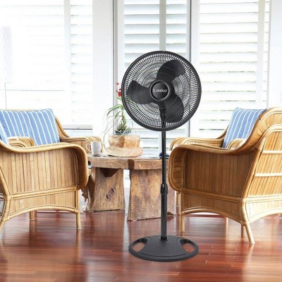 Lasko 16 Inch Oscillating 3 Speed Adjustable Pedestal Stand Fan - Thumbnail 4