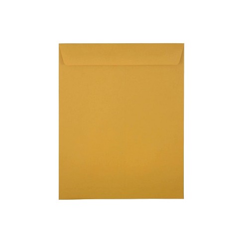 Brown Kraft Manila 25/Pack JAM PAPER 12 x 15 1/2 Open End Catalog Commercial Envelopes 