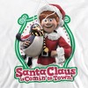 Santa Claus Is Comin To Town Penguin Adult Pull-Over Hoodie - 2 of 4