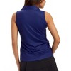Tipsy Elves Quick Dry Women's Golf Shirt Sleeveless 1/4 Zip Tennis Shirts for Women Tank Top Polo Pickleball Outfits - 3 of 4