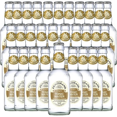 Fentimans Botanically Brewed Natural Tonic Water 30 Pack, 6.7 fl oz Bottles – Premium Mixer for Cocktails & Refreshing Drinks