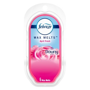 Febreze - Wax Melts, April Fresh, Downy Scent, 2.5 Oz, 6 Wax Melts - 1 of 4
