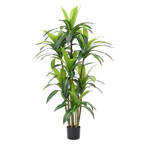 ArtificialTree, Tall Fake Plants for Indoor Outdoor Decor, Large Faux Tree for Home Office Decor Living Room Porch Patio - 1 of 4