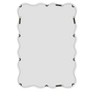 CAVINAS Solid Wood Wavy Rectangle Mirror,Wall Mirror with Explosion-Proof Packaging,Vanity Mirror Wall Decor for Bathroom,Cloakroom - 4 of 4