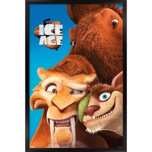 Trends International Ice Age: Collision Course (2016) - Squeeze In One Sheet Framed Wall Poster Prints - 1 of 4