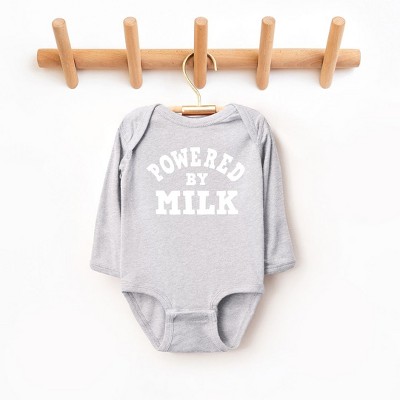 The Juniper Shop Powered By Milk Baby Long Sleeve Bodysuit