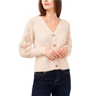 1.STATE Womens Stitch Detail Cardigan Sweater