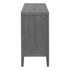 Sapphtopaz Retro Decorative Storage Cabinet Sideboard Buffet Cabinet with Storage Pantry Cabinet with Circular Groove Design for Entryway, Living Room - 2 of 4