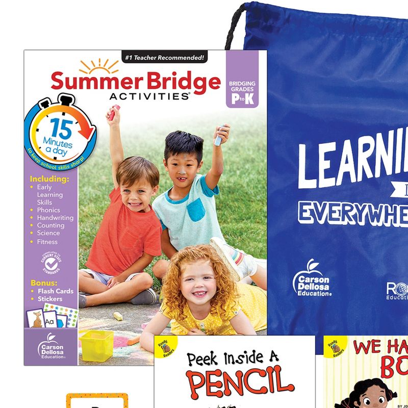 Summer Bridge Activities Summer Bridge Essentials Backpack, Grade PK-K, 3 of 4
