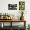 "Sign to Drink Tonight" Funny Bar Sign or Man Cave Decor | 12x8″ Durable Vintage Metal Beer Signs - 4 of 4