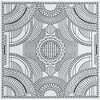 Unique Loom Outdoor Traditional Deco Border Woven Area Rug - 2 of 4