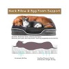 LAOTIES Orthopedic Dog Bed For Large Dog,Brown Egg Crate Foam Sofa With Washable Cover Joint Support - 4 of 4