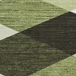 green and white