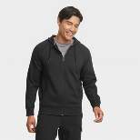 Men's Cotton Fleece Full Zip Hooded Sweatshirt - All in Motion™