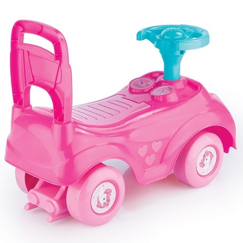 Dolu Toys Pink Unicorn Sit And Ride Target