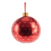 Christmas Magic 3ct Christmas Inflatable Ornament with Fabric Set Red - 3 of 4