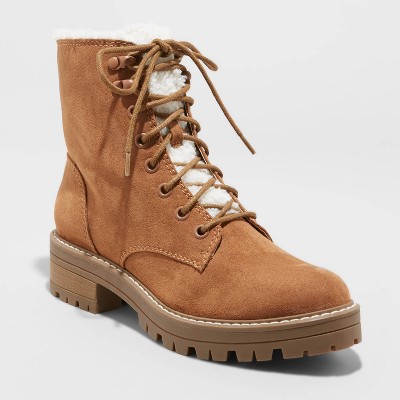 target cognac boots