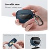 SURITCH Case Cover for Bose Ultra Open Earbuds(2024), Shockproof Protective Cover for Wireless Ear Earbuds Charging Case Accessories - 3 of 3